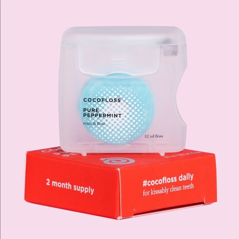 PURE PEPPERMINT COCOFLOSS 30m / 32 yd floss
